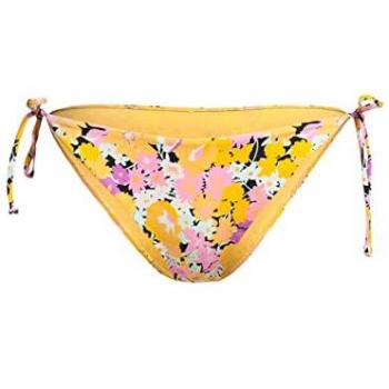 Braga bikini Billabong Sol Searcher amarilla rosa chicle blanca mujer con lazo lateral