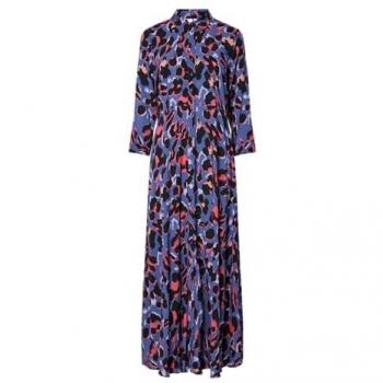 Y.A.S Hemdblusenkleid Sonnenlicht – 3/4 Ärmel, 100 % Viskose, L