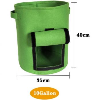 Biodegradable Nonwoven Cloth Pot for Gardening