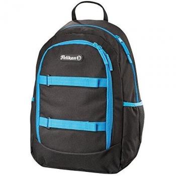 Mochila escolar Pelikan Kids black vibrant 400x300x170 mm