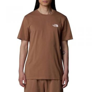 North Face Simple Dome T-Shirt Uomo Marrone