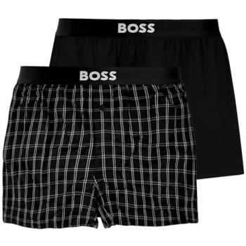 BOSS 2P Boxer Shorts Herren Schwarz Gr. M