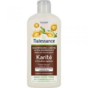 Shampooing crème ultra-nourrissant Karité & kératine végétale 250mL