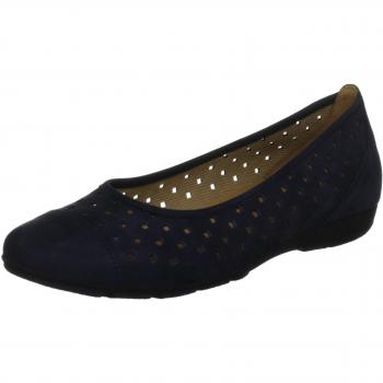 Gabor Schuhe Gabor 84.169.16 Damen Ballerinas, Blau (Nachtblau), EU 43 (UK 9) (US 11.5)