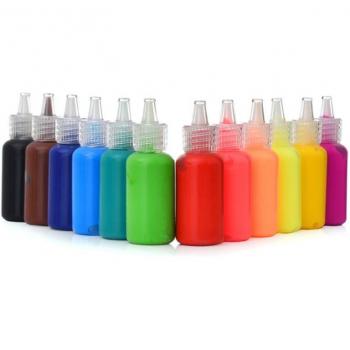 6/12 Colors 3D Acrylic Pigment Watercolor Art Supplies