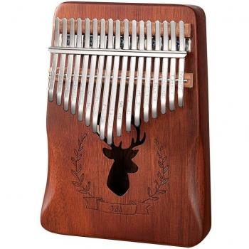 Kalimba Musical Instrument 17 Keys Acacia with Tuning Hammer