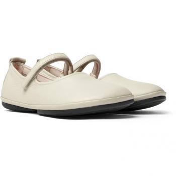 Bailarinas Camper Right Nina em Piel Cinza
