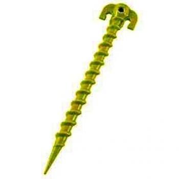 Piquet vis à ressort, couleur jaune – Outwell – 25 cm – Pack 6