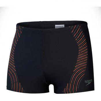 Bañador Bóxer de Natación Speedo Hombre Duo Logo Impreso Negro