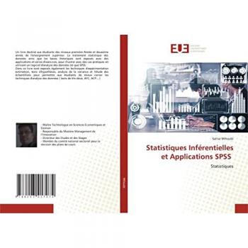 Statistiques Inférentielles et Applications SPSS, Fachbücher von Sattar Mihoubi