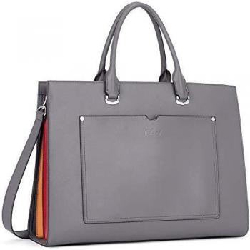 CLUCI Ventiquattrore Donna Borsa in Pelle Grande Lavoro Tracolla Viaggio Laptop