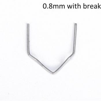 500 Stück Vor geschnittene Heftklammern 0,8mm