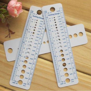 Outil de mesure pour aiguilles à tricoter 2-10mm