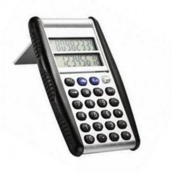 Calculatrice 736G Gris avec Affichage Double et Technologie Clip Sonic