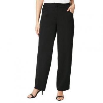 Pantaloni a gamba larga con cintura integrata donna Principals 10 UK cachi (variante)