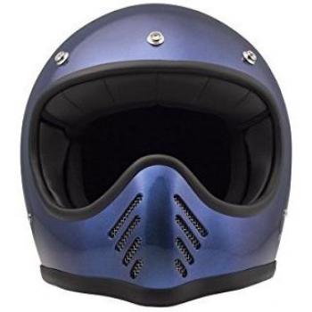 DMD Motorradhelm Seventyfive XS Blu Metallico