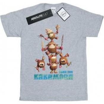Moana & Kakamora Avontuur T-Shirt – Vriendje Stijl, Wit, Katoenen Comfort