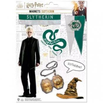Set de 7 imanes de Slytherin