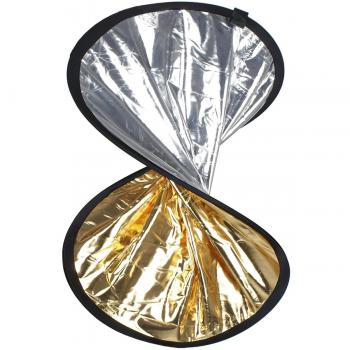 Walimex Doppelreflektor silber/gold, 30cm
