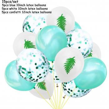 Ballons d'anniversaire flamant rose 15 pièces