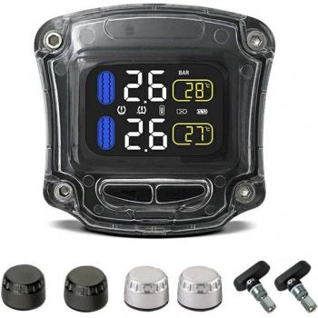 M3-B Motorcycle Tire Pressure Monitoring System with Real-Time Display