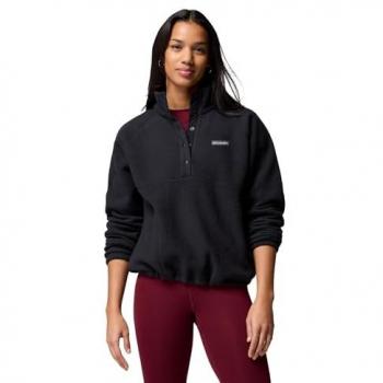 Columbia Forro Polar Negro Half Snap Mujer – Jasper Ridge