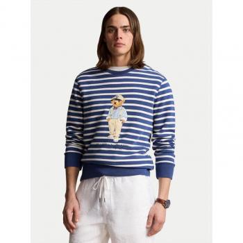 Sudadera de Hombre con Rayas y Oso Polo