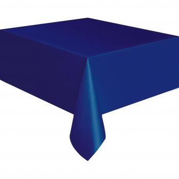 Nappe en plastique bleu marine taille unique 137 x 274 cm