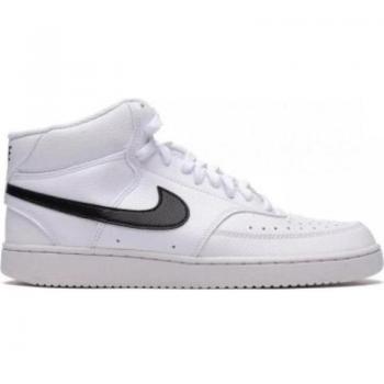 Basket‑ball Nike Court Vision Mid Next Nature DN3577-101 – Blanc Homme Synthétique