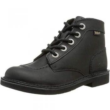 Kickers Kick Col, Botas Unisex, Negro, Talla 39