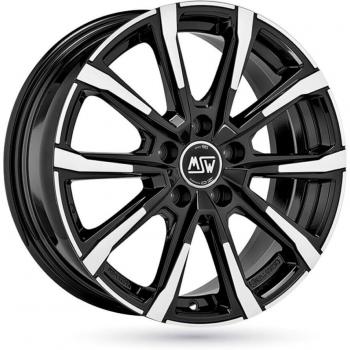 LLANTA MSW 99 8x18 ET45 5x120 MSW – Negro Matizado