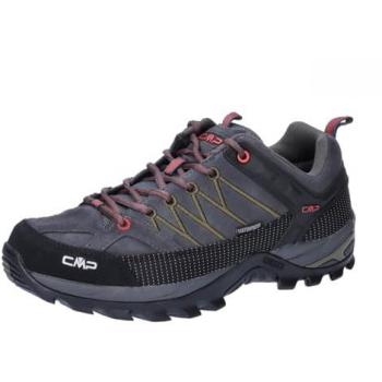 CMP RIGEL LOW TREKKING SCHUHE WP TITANIO-CHILI