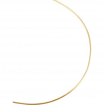 Goldveredertes 925 Silberschlangenarmband von KLiNGEL