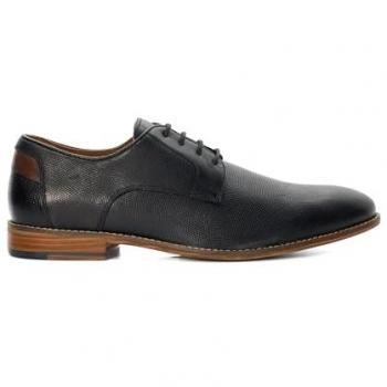 Dune London Mens Billiard Leather Gibson Shoes