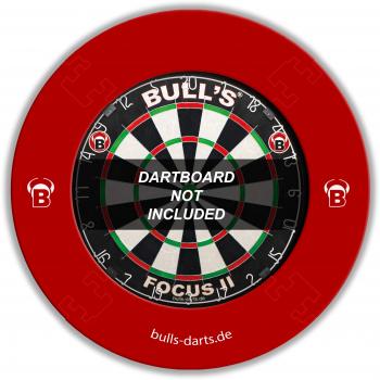 Bull's 67923 Quarterback EVA-Dartbrettumgebung Rot