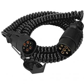 Câble Spirale 5m avec Fiche Plastique