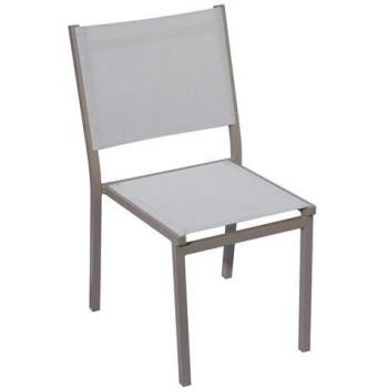 Cha 55G Sedia Impermeabile per Esterni Leroy Merlin Nera