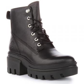 Stivali 6'' Lace Up Timberland Everleigh Jet Black