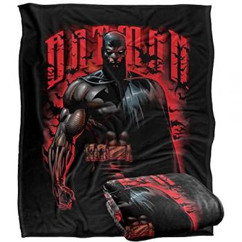 White Batman Red Knight Bedding Set – 152 x 127 cm