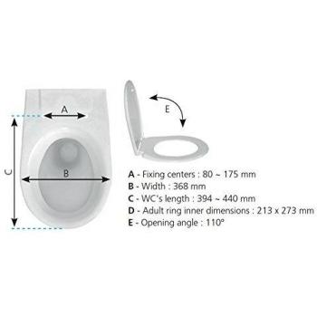Sedile per WC Siamp Principauté