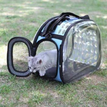 Pet Carrier Backpack with Clear Window for Cats