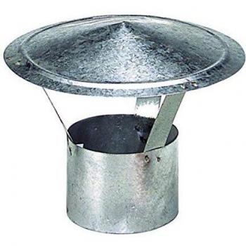Galvanized 100mm Wolf Pack Stovetop Cap