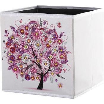 Caja de almacenamiento para bordado y punto de cruz