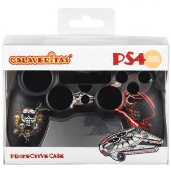 Carcasa de protección para mando PS4 Calaveritas