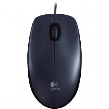 Mouse Logitech M90 USB 1000 DPI Ambidestro Nero