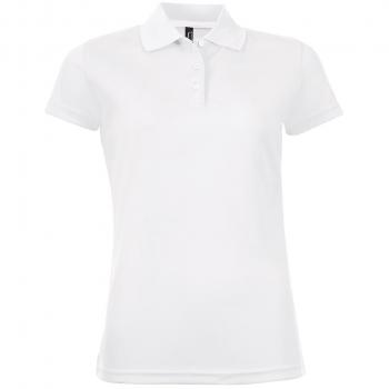 SOLS Ladies Performer Short Sleeve Polo Shirt in White (Size XXL)