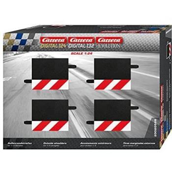 Striscia di demarcazione per carreggiata da 1/3 con colori rosso e bianco