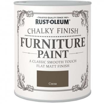 Rust-Oleum Chalky Furniture Paint Cocoa 125ml