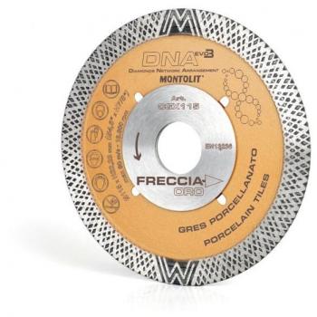 Disco Diamantado Montolit DNA Evo3 CGX115 115 mm Corona Continua Gold Flecha 802