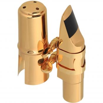 Yibuy Mundstück für B-Tenorsaxophon, 115 mm